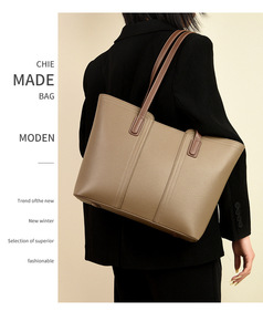 Bolsos de Mano Grandes de Lujo Clásicos para Mujer, de Cuero PU, a la Moda, con Personalización para el Verano y Negocios, Venta al Por Mayor - Product Image 4