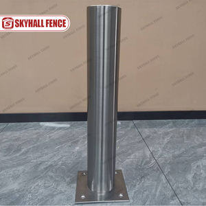 عمود من الفولاذ المقاوم للصدأ مزخرف عالي الجودة حسب الطلب 304 304L 316L مع نظام قفل - Product Image 4