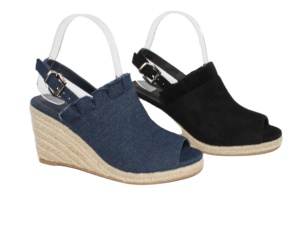 Girls Comfortable Fringe Best Selling Ladies Fashion Wedges Denim Espadrilles Rope <strong>Raffia</strong> <strong>Sandal</strong> - Product Image 1