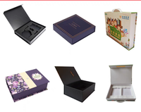 Boîte cadeau de luxe en carton rigide à deux pièces avec couvercle et base amovibles, design personnalisé, pour montres et chaussures