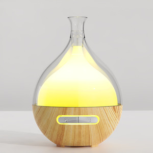 Tawny Tan Mini AMARILLO Difusor de aroma Decorativo <span class=keywords><strong>para</strong></span> el hogar 80ml Aceites esenciales <span class=keywords><strong>Humidificador</strong></span> de niebla <span class=keywords><strong>para</strong></span> la habitación del bebé - Product Image 4