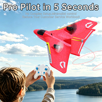 Avion hydroplan RC complet avec 3 batteries, ensemble cadeau, avion amphibie eau-terre en mousse EPP, vente en gros