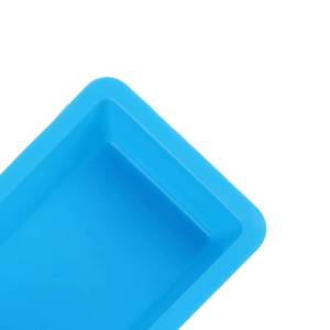 MUYULINS Best-selling Mini Rectangular LFGB Non-stick DIY Handmade Toast Making <b>Tool</b> <b>Silicone</b> Bread Cake Pan - Product Image 2