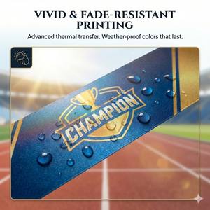 Cinta <span class=keywords><strong>de</strong></span> satén <span class=keywords><strong>de</strong></span> alta visibilidad personalizable y rompible para la línea <span class=keywords><strong>de</strong></span> meta <span class=keywords><strong>de</strong></span> competiciones escolares <span class=keywords><strong>de</strong></span> atletismo - Product Image 4