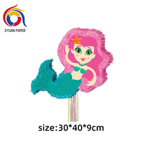 Kinder viel Glück Gebets papier Pinata für Abschluss feier Neues Design Geburtstag Füller Spiel Prop Events Dekorationen