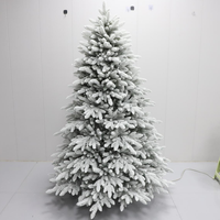 Sapin de Noël pré-éclairé sur mesure en PE complet avec lumières LED pour la vente en gros