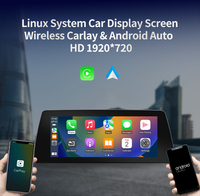 Écran d'affichage de voiture sous système Linux, CarPlay sans fil, Android Auto, Mirror Link, mains libres, 1 an pour BMW Série 6 F06 F12 F13 CIC NBT