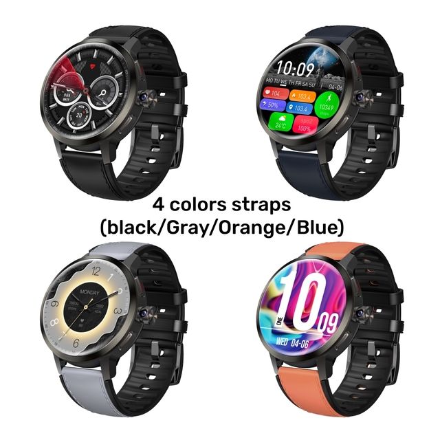 2026 Global 5G LTE Call Smartwatch AMOLED Display HD Camera 100+ Dials IP68 Waterproof GPS Fitness Tracker Unisex 4-Day Battery