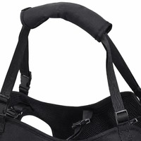 Sac de transport portable pour animaux de compagnie en tissu Oxford avec sangle réglable, sac de voyage pour chien mains libres, sac à bandoulière en maille respirante