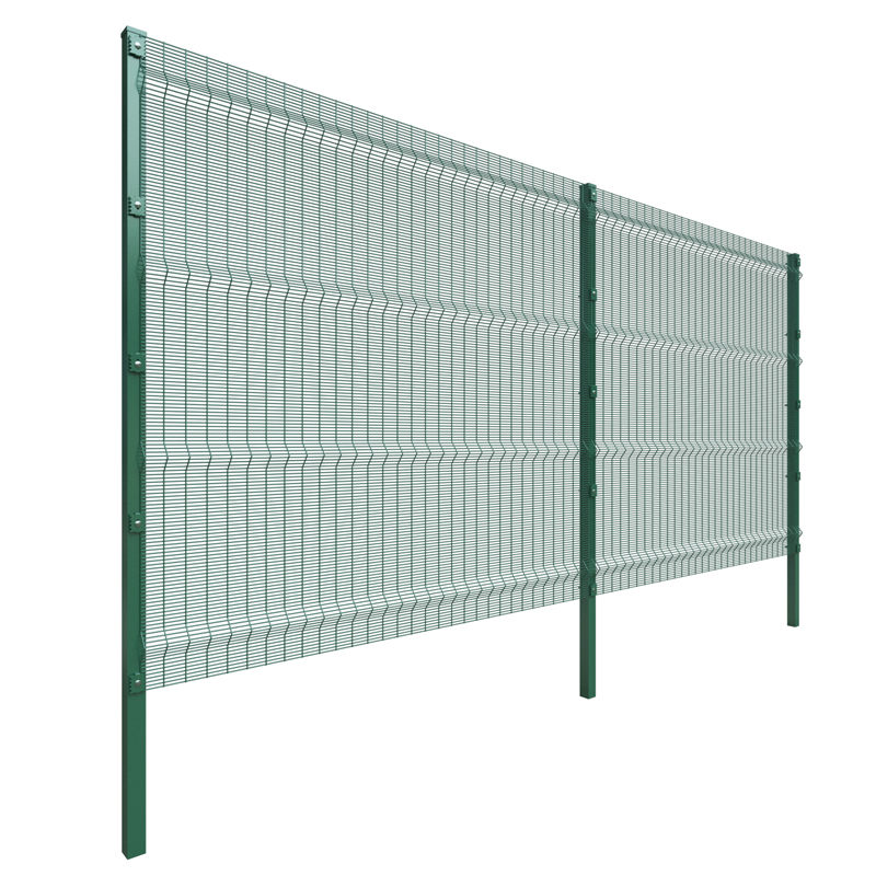 Galvanized Pvc Coated Anti Climb High Security Fence For Project