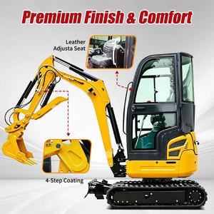 Mini-excavatrice robuste de 3,5 tonnes pour l'UE, moteur CE 5 EPA, petite pelle avec bras renforcé pour la construction de sous-sols - Product Image 5