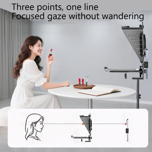 ReFutuna Mini Teleprompter portátil ABS/Material de vidrio Video artefacto Teléfono/cámara DSLR grabación móvil accesorio de estudio fotográfico - Product Image 4