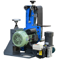 Petite meuleuse automatique en acier inoxydable pour le polissage de surfaces planes, petite machine de polissage de surfaces planes