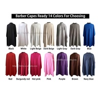 Cape de Salon Haut de Gamme Personnalisable avec Logo/Design – Qualité Supérieure pour Coiffeur, Soin Capillaire, Coupe de Cheveux – Robe/Châle Épais en Spandex pour Clients