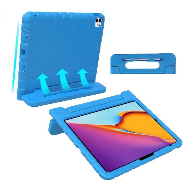 HGD New for iPad air 13 Inch M4(2026) Kids Tablet Case ipad air 13 Inch M2 case Kid-Friendly Protective Case With Stand Pen Slot