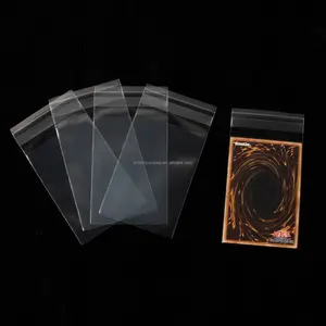 Crystal Clear Perfect Fit Size Japanese/Small 60x87+25mm Resealable Card Sleeve Board Game Sleeves