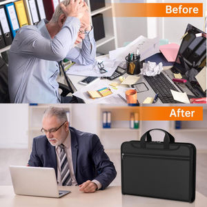 YIHUAXING <span class=keywords><strong>Folder</strong></span> akordeon tahan api 12 saku, Organizer <span class=keywords><strong>File</strong></span> banyak lapisan kantong <span class=keywords><strong>File</strong></span> untuk penggunaan kantor rumah - Product Image 3