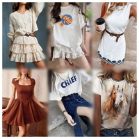 Vêtements en gros d'usine CX : Destockage de vêtements variés en vrac, expédition de lots de blouses, hauts, robes, balles de vêtements usagés