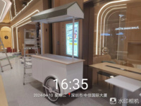 Meubles de magasin de détail en bois écologiques modernes, comptoir de caisse, armoire de rangement, bureau de caissier pour le paiement des clients
