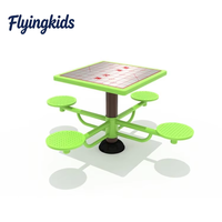 Table de jeu d'échecs chinois publique d'extérieur en acier de haute qualité, équipement d'exercice multifonctionnel