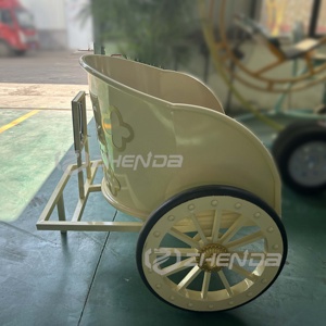 Carroza Eléctrica Pequeña de 2 Ruedas para Niños, Tipo Pony Sulky, Estilo Vintage para Bodas - Product Image 3