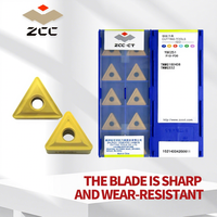 Plaquettes en carbure ZCC TNMG YBC251 TNMG 160408 à angle négatif pour tournage CNC, outils de coupe pour tour