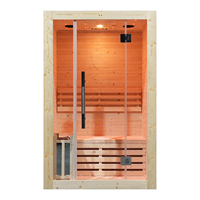 2026 SMARTMAK Sauna finlandais traditionnel compact le moins cher pour 1-2 personnes, usage domestique