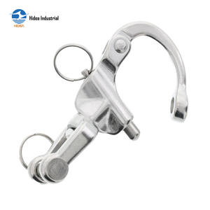 HIDEA vente en gros manille d'ancrage personnalisée qualité <span class=keywords><strong>marine</strong></span> 304 316 manille à pression en acier inoxydable avec mâchoire pivotante - Product Image 6