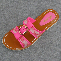 Tendance Mode : Sandales d'extérieur en PVC imprimé, légères, élastiques, imperméables et respirantes, à bout ouvert, pour l'été, l'automne et le printemps