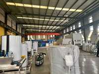 Machine à fabriquer des flocons de glace de 10 tonnes par jour, commande PLC, machine à glace en flocons automatique pour la transformation alimentaire, stockage frigorifique