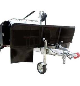 Protège-pierres en maille pour caravanes Protégez votre voiture de remorquage RV des débris routiers - Product Image 1