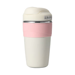 กระติกน้ำเด็กแบบสองช่อง 480 มล. แก้วน้ำน่ารักพร้อมปลอกซิลิโคน - หลอดดูดกันรั่ว+ด้ามจับกันลื่น กระติกน้ำสำหรับไปโรงเรียน - Product Image 3