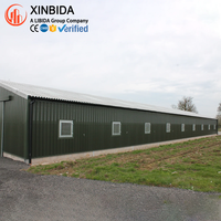 Structure de hangar en acier préfabriqué, bâtiments préfabriqués en acier à grande portée