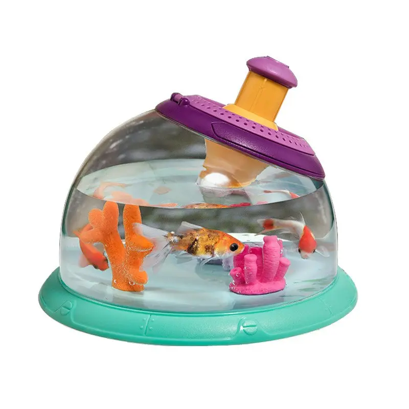 Scatola di osservazione dell'insetto dei giocattoli di scienza del giocattolo di esperimento dei bambini più caldi popolari del visualizzatore di pesci dell'insetto