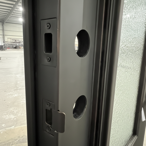 ประตูไม้กันเสียงแบบคลาสสิกเพื่อความปลอดภัยของอาคารอพาร์ตเมนต์ดีไซน์สุดคลาสสิกประหยัดพลังงาน - Product Image 1