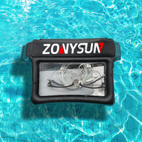 100% pochette de taille flottante résistante à l'eau LOGO personnalisé sac de téléphone portable sec sac banane étanche pour la plage de natation