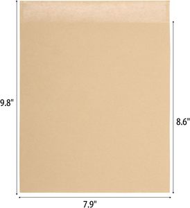 Sacs en papier kraft à fond en V résistants à la graisse, petits sacs plats pour cadeaux de fête, pour emballer des biscuits, des sandwichs, du savon - Product Image 2