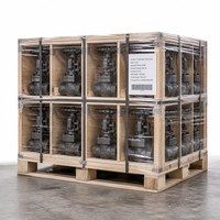 Válvula de Compuerta de Acero Forjado Directo de Fábrica A105N Clase 800, Tipo OS&Y, con Acabado 13Cr y Tapa Atornillada para Servicio de Vapor a Alta Presión
