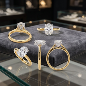 แหวนเพชรคิวบิกเซอร์โคเนียทรงเหลี่ยมมรกต 2.5 กะรัต รุ่น Krishnavii KR 102 ทอง 18k ระดับความสะอาด VS1 เพชรเลี้ยงในห้องปฏิบัติการ รับรองโดย IGI แหวนหรูหราสำหรับทุกเพศ พร้อมบริการสลักชื่อฟรี - Product Image 3