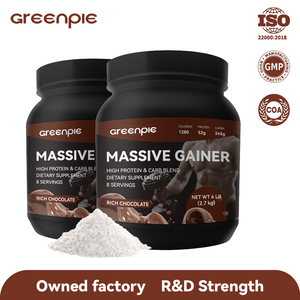 Greenpie Massive Gainer High <strong>Protein</strong> Carb Blend Super Dietary Supplement <strong>Protein</strong> <strong>Powder</strong> Vitamin C and Zinc for Immune Support - Product Image 5