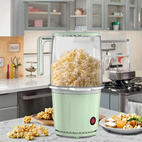 Hot New Electric Popcorn Maker Popper familial sans huile en plastique pour un usage domestique