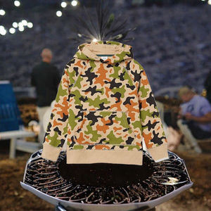 Sudadera con Capucha de Forro Polar para Hombre, de Invierno, de Primera Calidad, en Oferta, de Poliéster/Algodón Lavado, Cortavientos, Transpirable, 260 g - Product Image 3