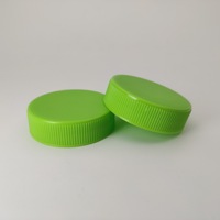 38/400 Bouchon de bouteille en plastique noir universel fermeture PP bouchon à vis nervuré 38mm bouchon brillant avec doublure d'étanchéité