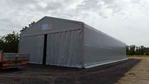 Tente en acier léger de qualité supérieure italienne, structure en acier galvanisé, grand espace de rangement, montage facile, norme EN, tolérance de 1% - Product Image 3