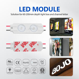DC 12V 2LEDs Impermeable Blanco 7000K Módulo LED para señal de letra de canal - Product Image 6
