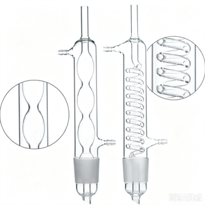 Aparato Extractor de Grasa Soxhlet de Vidrio 250-1000ml, Juego Completo con Condensador Esférico Allihn / Condensador Espiralado Graham - Product Image 4