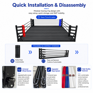 Venta de Rings de <span class=keywords><strong>Boxeo</strong></span> Plegables y Desmontables, Disponibles para Gimnasios de <span class=keywords><strong>Boxeo</strong></span>, Clubes y Fitness <span class=keywords><strong>en</strong></span> Casa - Product Image 4