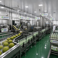 Ligne industrielle de traitement de la noix de coco : Usine intégrée de décantation de la pâte de noix de coco, de thermoscellage et de convoyage