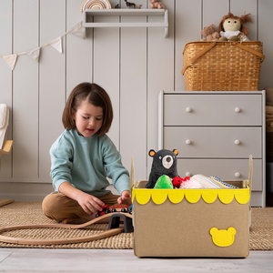 Decorative Felt Storage <strong>Kit</strong> - Stylish Design for Living Room &amp; Bedroom Organization - Product Image 5