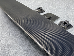 Aile de becquet en Fiber de carbone sèche de Style V à haute brillance pour Lamborghini Huracan Lp610 Lp580 <span class=keywords><strong>Gallardo</strong></span> becquet de voiture - Product Image 6